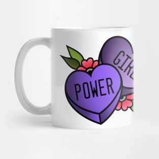 Girl Power Candy Sweet Heart Mug